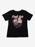 Death Note Misa & Light Heart Filigree Boyfriend Fit Girls T-Shirt | Trending Graphic Tee For Fans