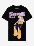 One Piece Egghead Island Sanji Boyfriend Fit Girls T-Shirt | Trending Graphic Tee For Fans