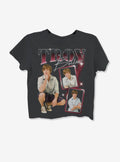 Disney High School Musical Troy Bolton Photos Girls Skimmer T-Shirt | Trending Graphic Tee For Fans