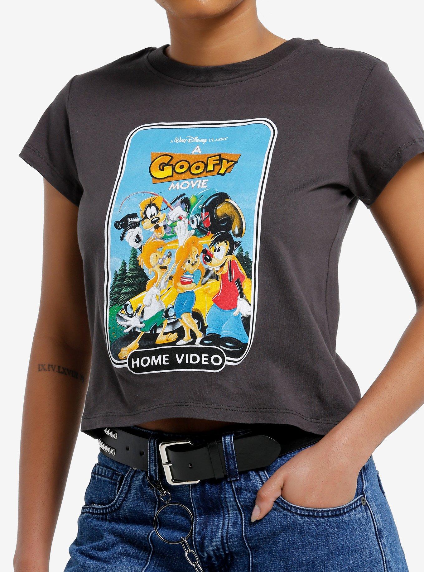 Disney A Goofy Movie Home Video Poster Girls Skimmer T-Shirt | Trending Graphic Tee For Fans