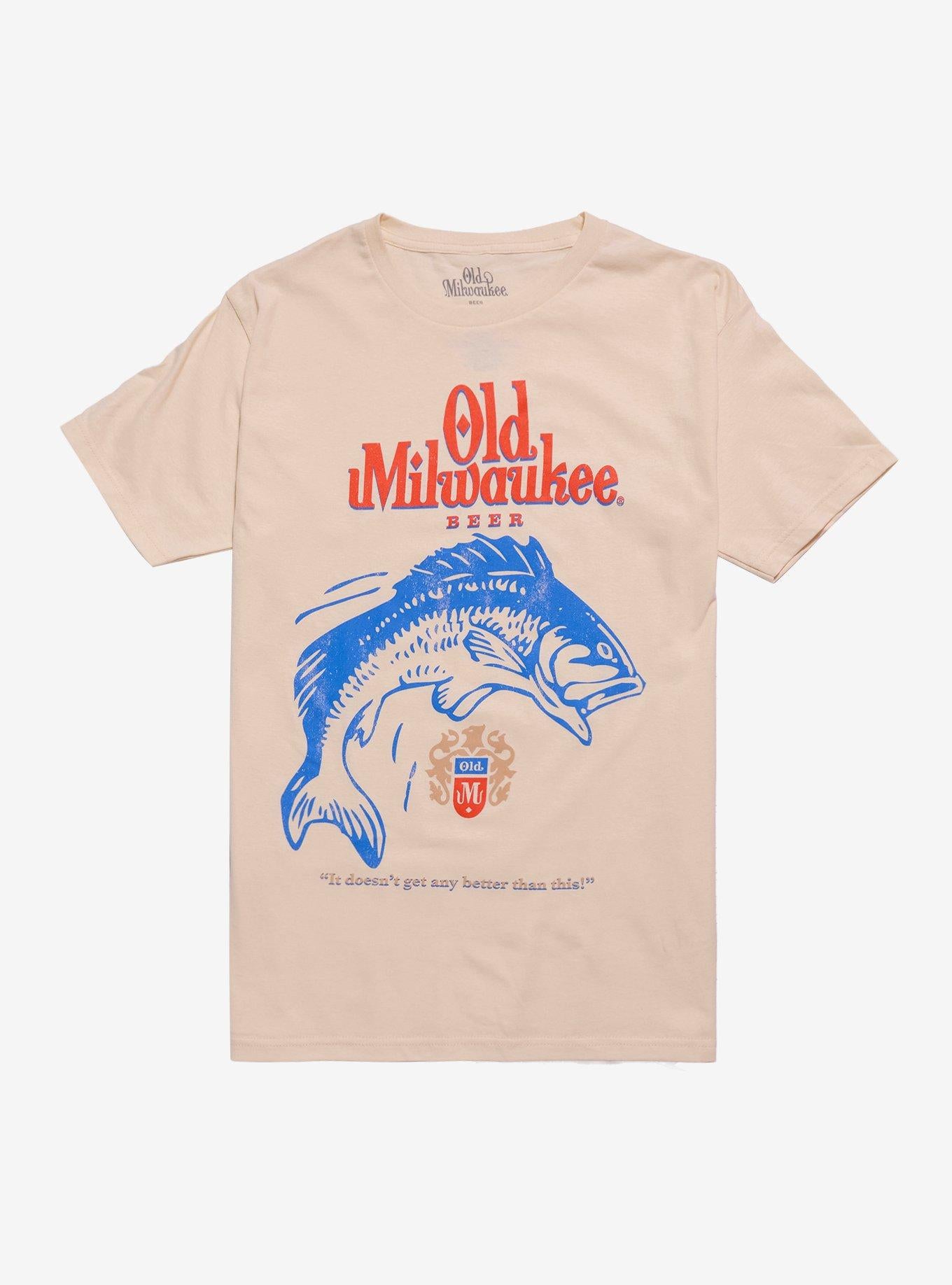 Old Milwaukee Fish T-Shirt | Trending Graphic Tee For Fans