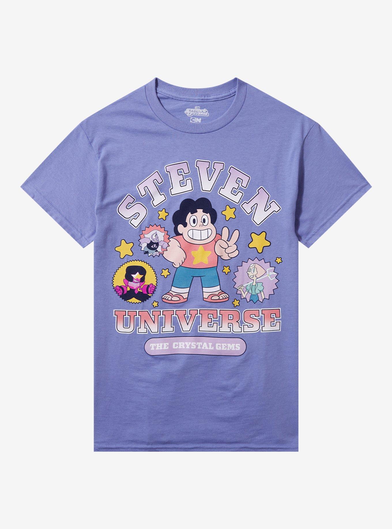 Steven Universe Crystal Gems Girls T-Shirt | Trending Graphic Tee For Fans