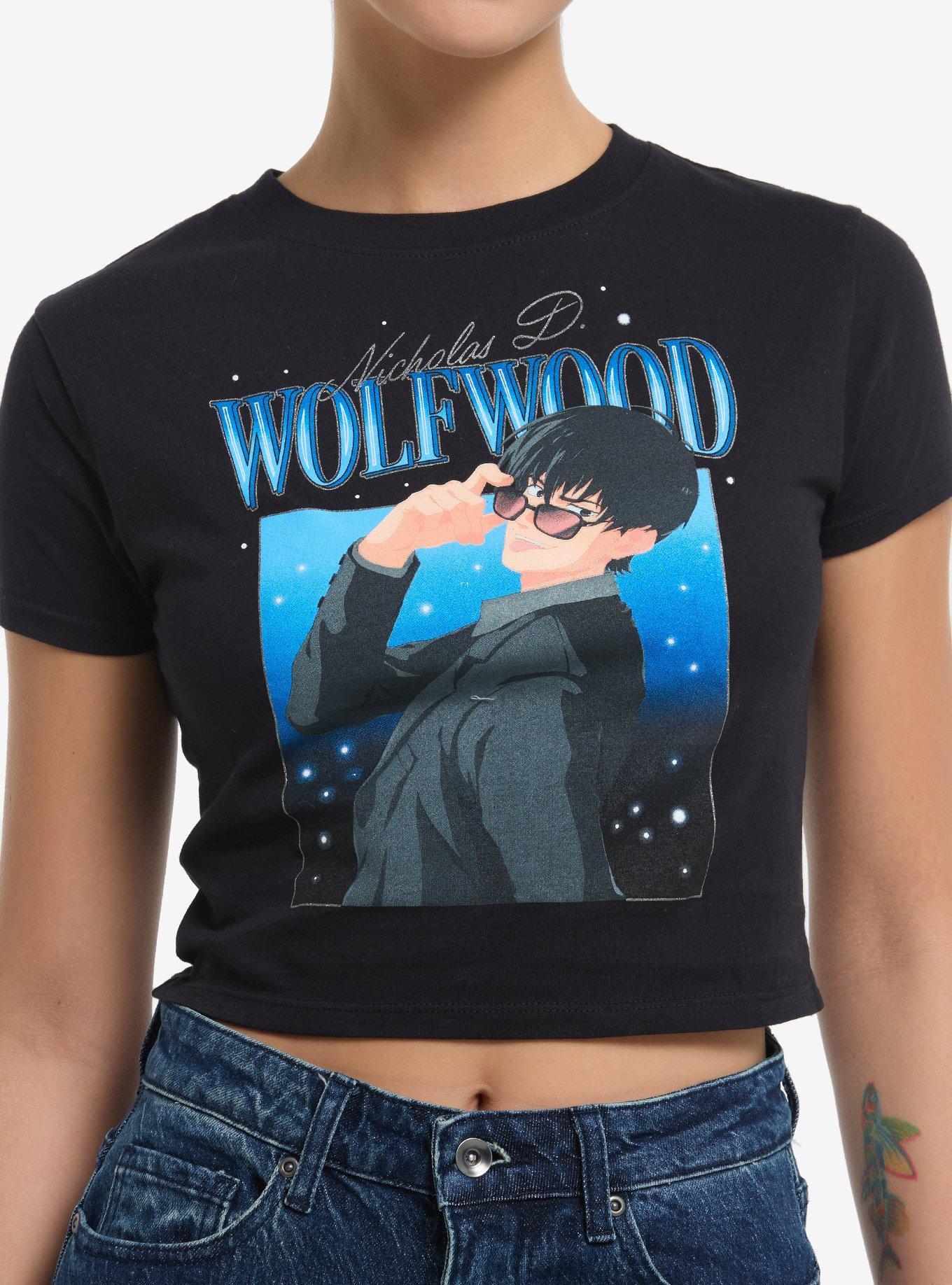 Trigun Stampede Nicholas Wolfwood Girls Baby T-Shirt | Trending Graphic Tee For Fans