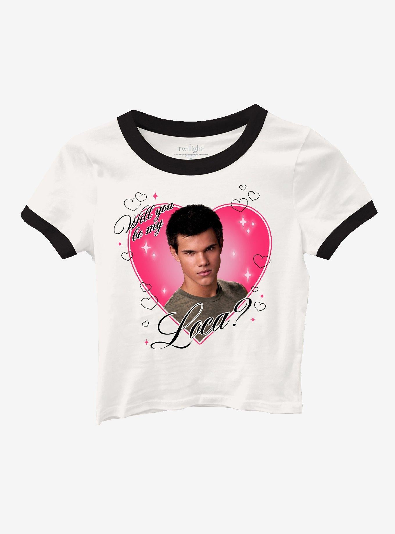 Twilight Will You Be My Loca Girls Baby Ringer T-Shirt | Trending Graphic Tee For Fans