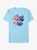 Disney Lilo & Stitch Angel Hug T-Shirt | Trending Graphic Tee For Fans