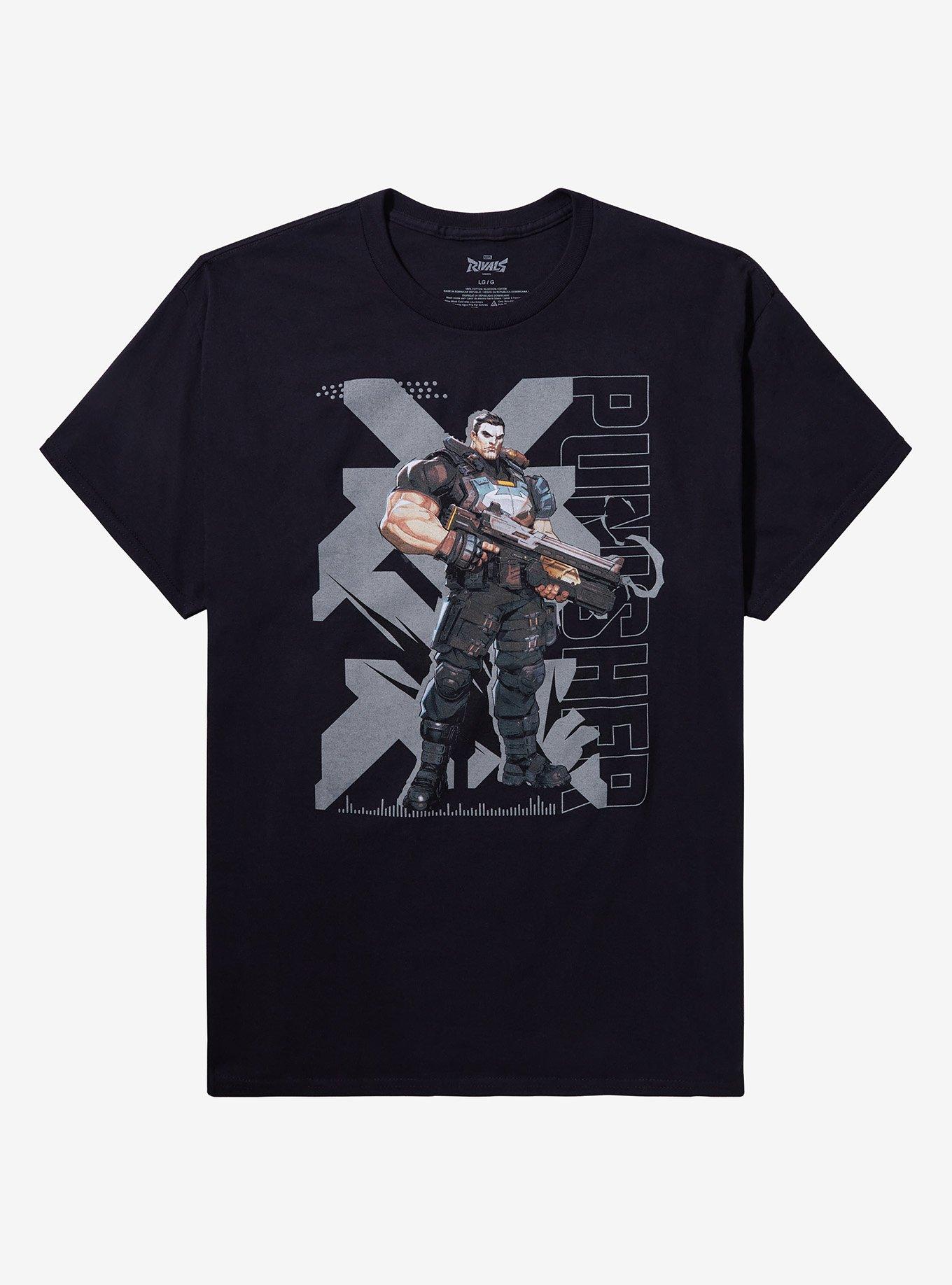 Marvel Rivals The Punisher T-Shirt | Trending Graphic Tee For Fans