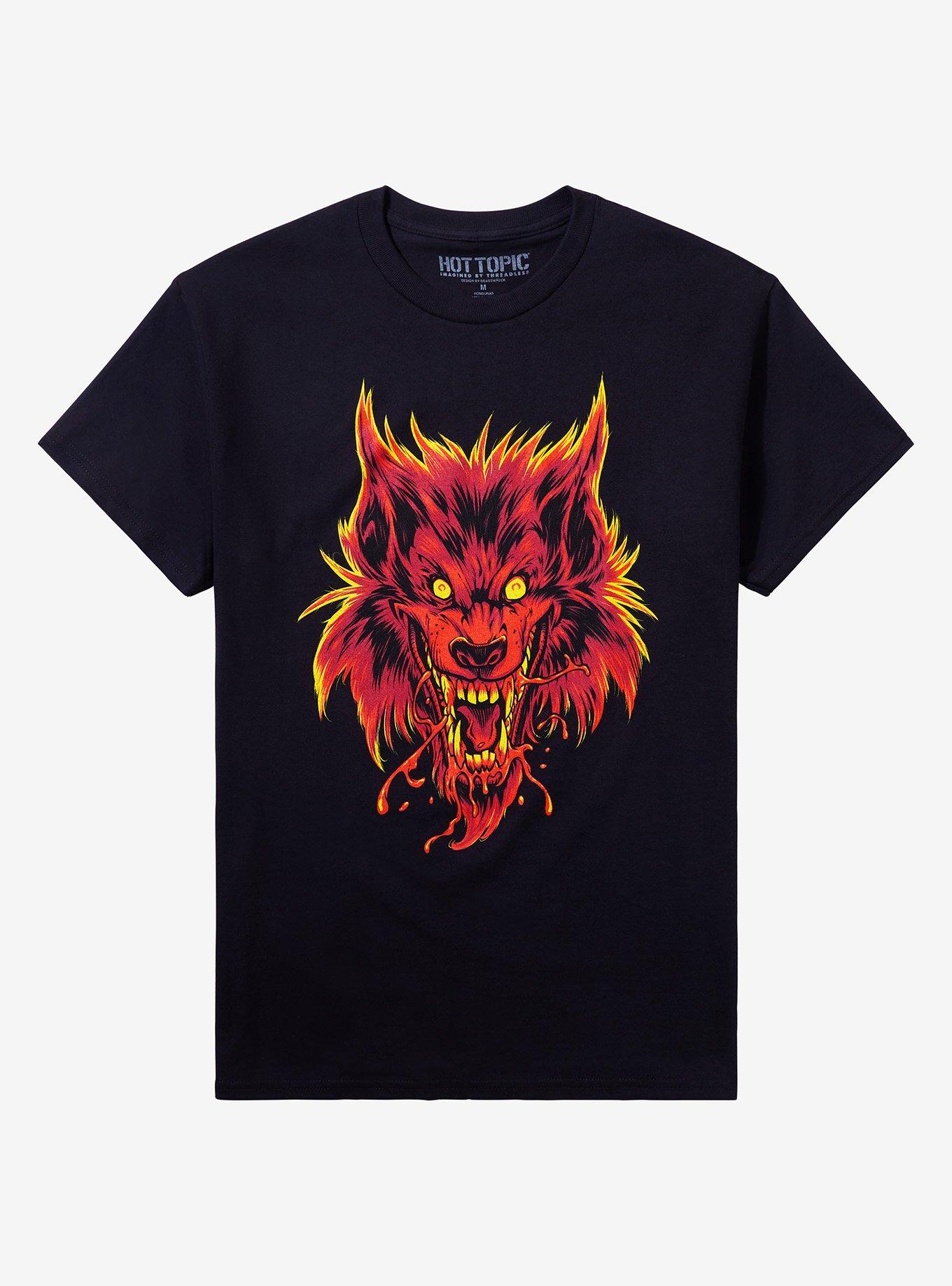 Snarling Werewolf By Beastwreck T-Shirt | Trending Graphic Tee For Fans