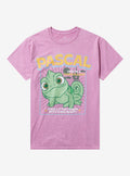 Disney Tangled Pascal Mineral Wash Girls T-Shirt | Trending Graphic Tee For Fans