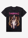 Evanescence Group Mineral Wash Relaxed Fit Girls T-Shirt | Trending Graphic Tee For Fans