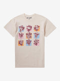 Western Critters Grid T-Shirt | Trending Graphic Tee For Fans
