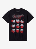 Cat Purrfect Fit Collage By Snouleaf T-Shirt | Trending Graphic Tee For Fans