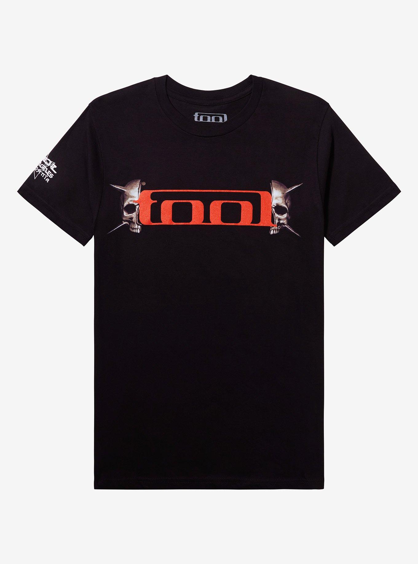 Tool Spiked Skulls Logo T-Shirt | Trending Graphic Tee For Fans