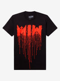 Motionless In White Drip Logo Boyfriend Fit Girls T-Shirt | Trending Graphic Tee For Fans