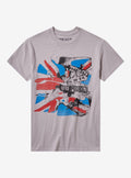 Sex Pistols Anarchy In The U.K. Flag Boyfriend Fit Girls T-Shirt | Trending Graphic Tee For Fans