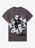 Maneskin Group Photo Boyfriend Fit Girls T-Shirt | Trending Graphic Tee For Fans