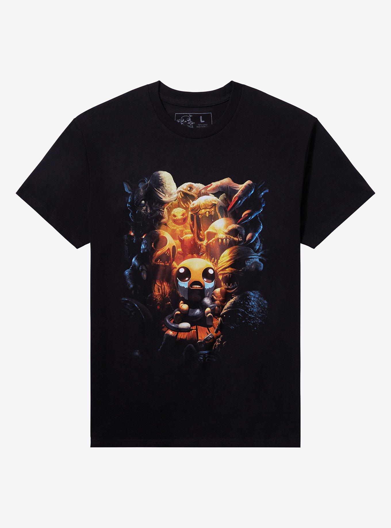 The Binding Of Isaac Surrounding Villains T-Shirt | Trending Graphic Tee For Fans