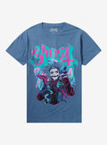 Ghost Papa Emeritus Vapors Boyfriend Fit Girls T-Shirt | Trending Graphic Tee For Fans