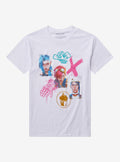 Arcane Graffiti Collage Girls T-Shirt | Trending Graphic Tee For Fans