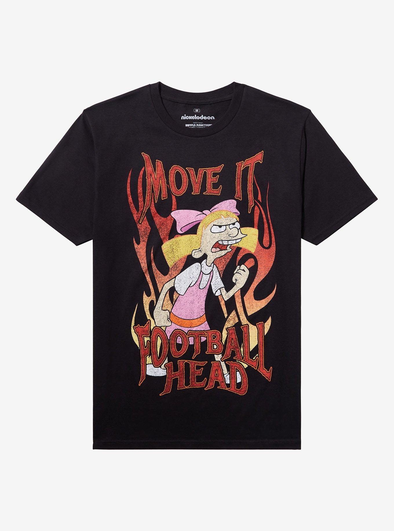 Hey Arnold! Helga Football Head T-Shirt | Trending Graphic Tee For Fans