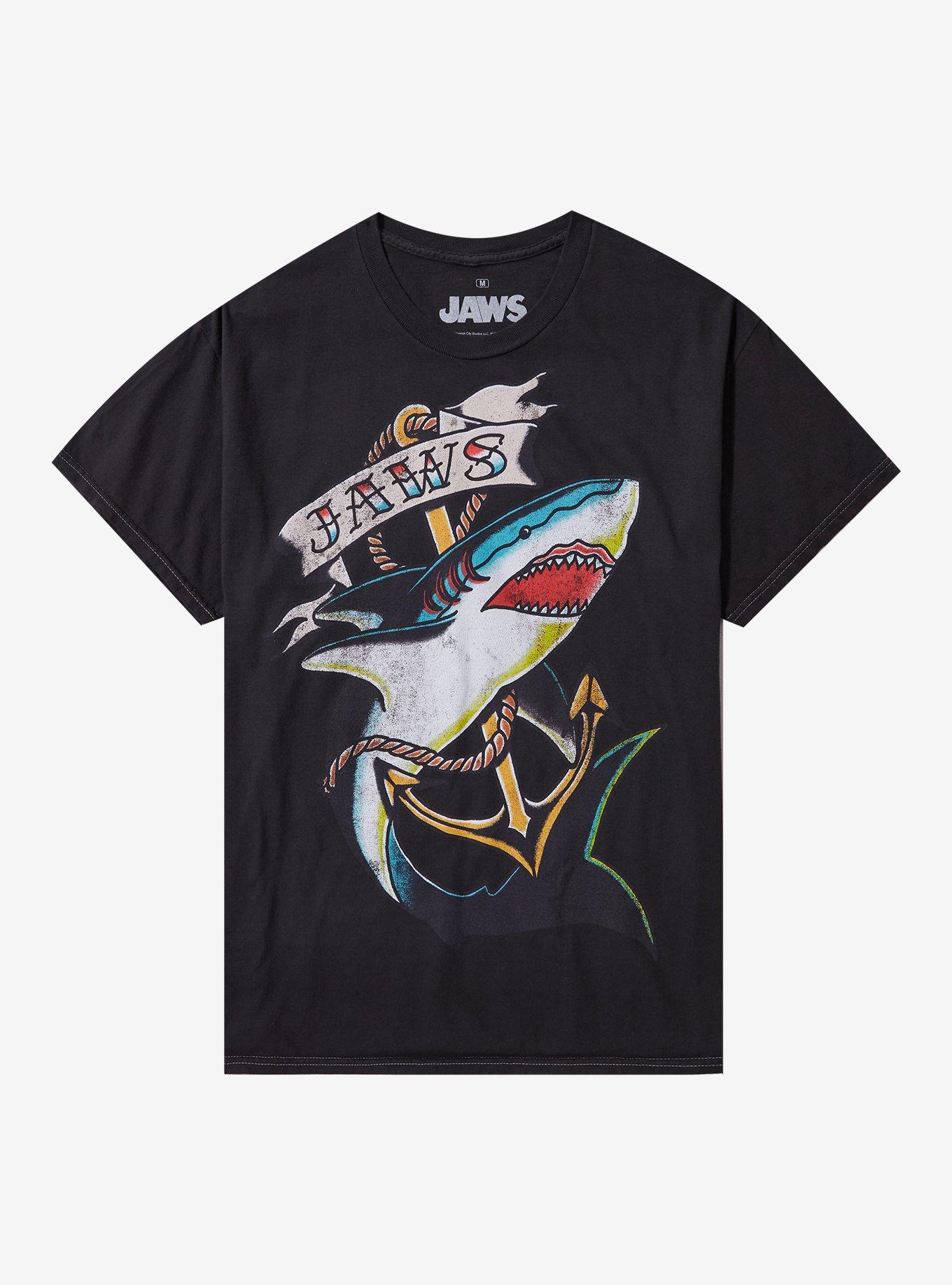 Jaws Tattoo Print T-Shirt | Trending Graphic Tee For Fans