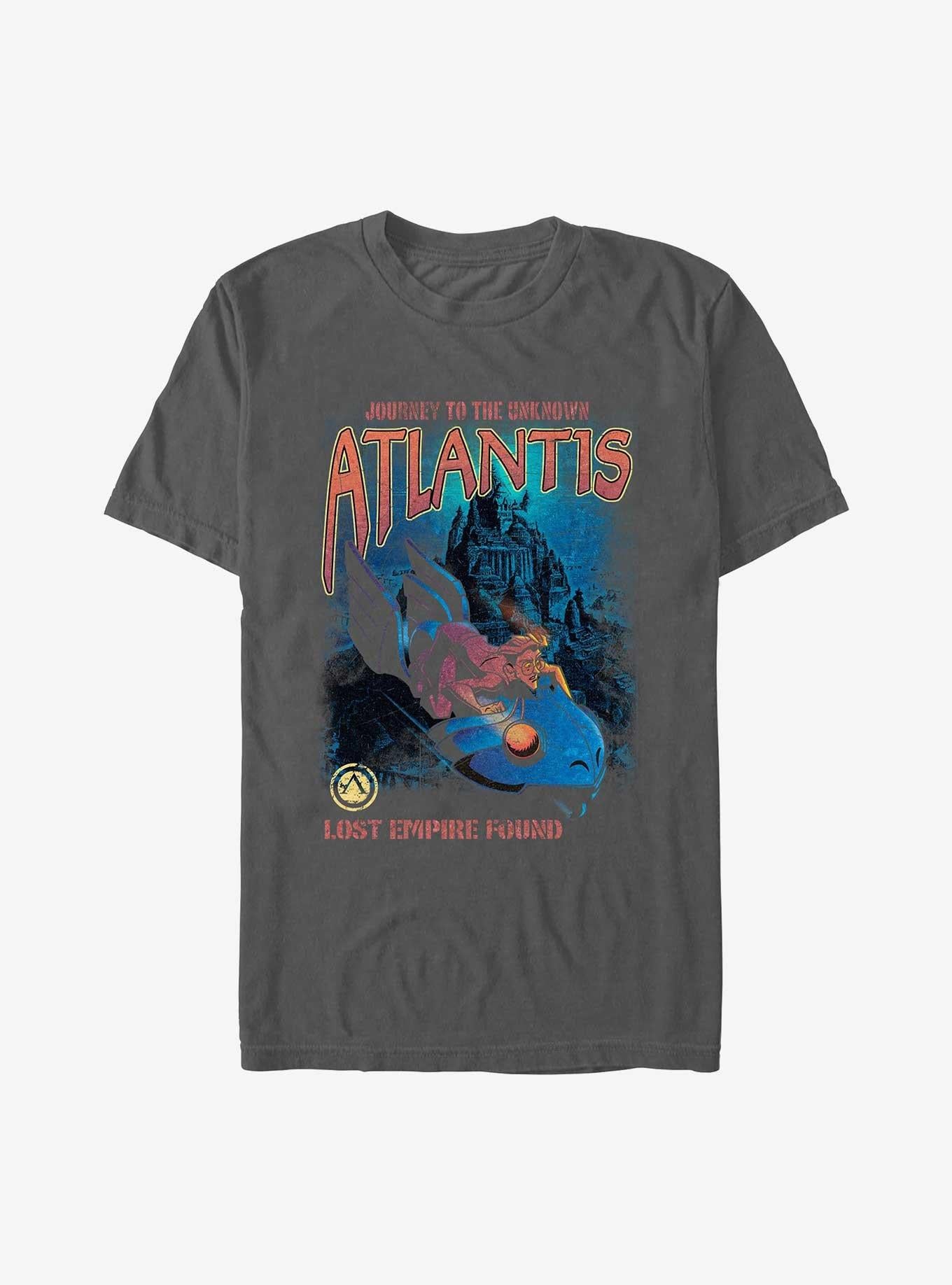 Atlantis The Lost Empire Found Garment Dye T-Shirt | Trending Graphic Tee For Fans