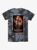 Skeleton Crew Poster Group Tie-Dye T-Shirt | Trending Graphic Tee For Fans