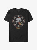 Skeleton Crew Heads Abroad T-Shirt | Trending Graphic Tee For Fans