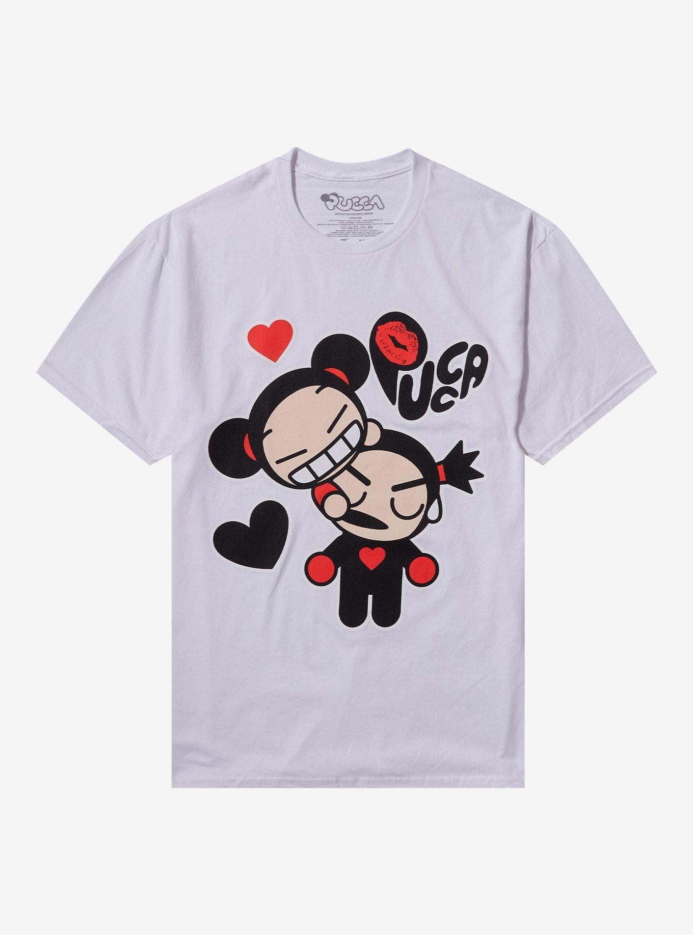 Pucca Garu Hearts T-Shirt | Trending Graphic Tee For Fans