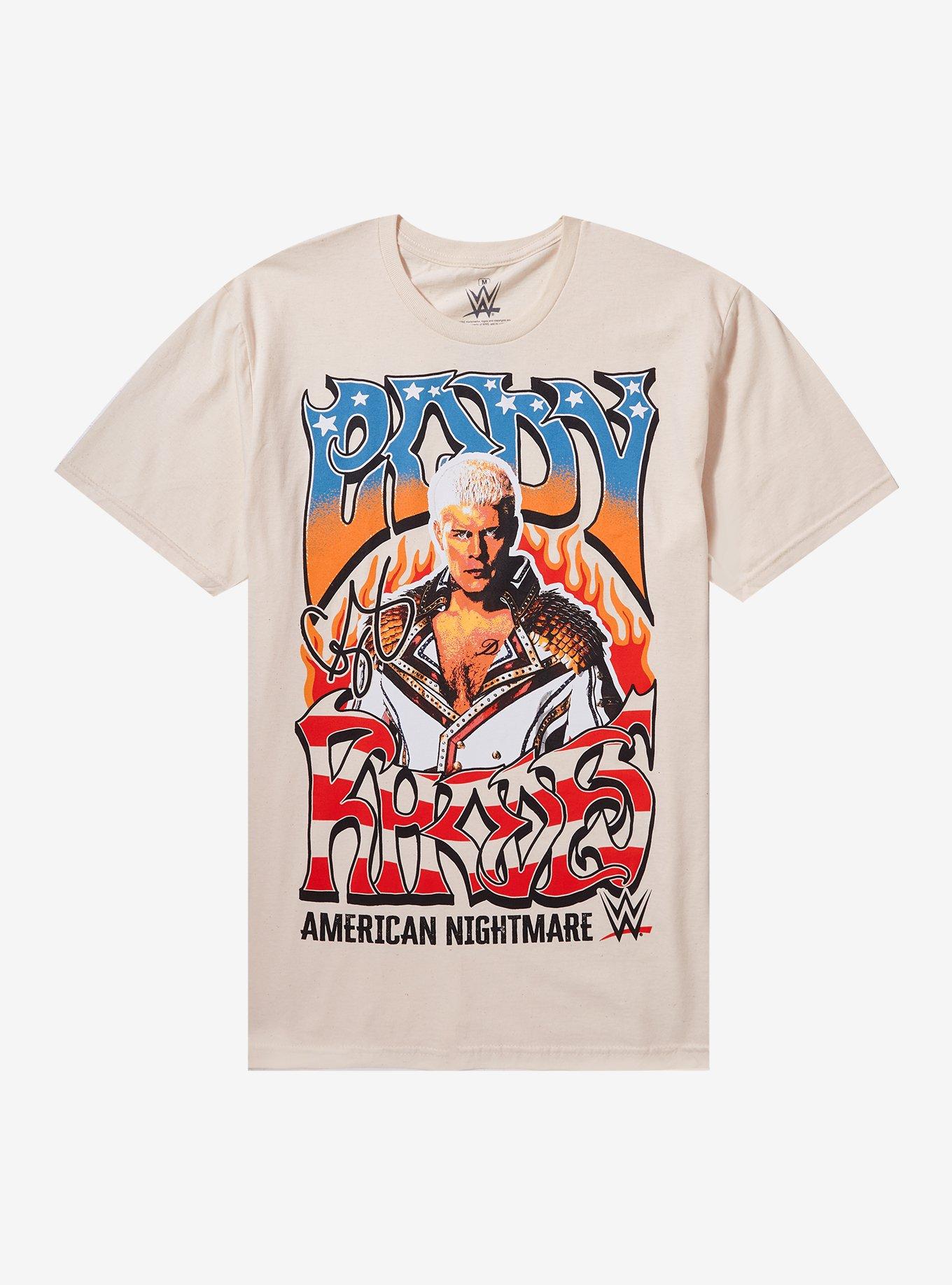 WWE Cody Rhodes American Nightmare T-Shirt | Trending Graphic Tee For Fans