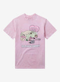 Esther Bunny Lazy Day Pink Wash T-Shirt | Trending Graphic Tee For Fans