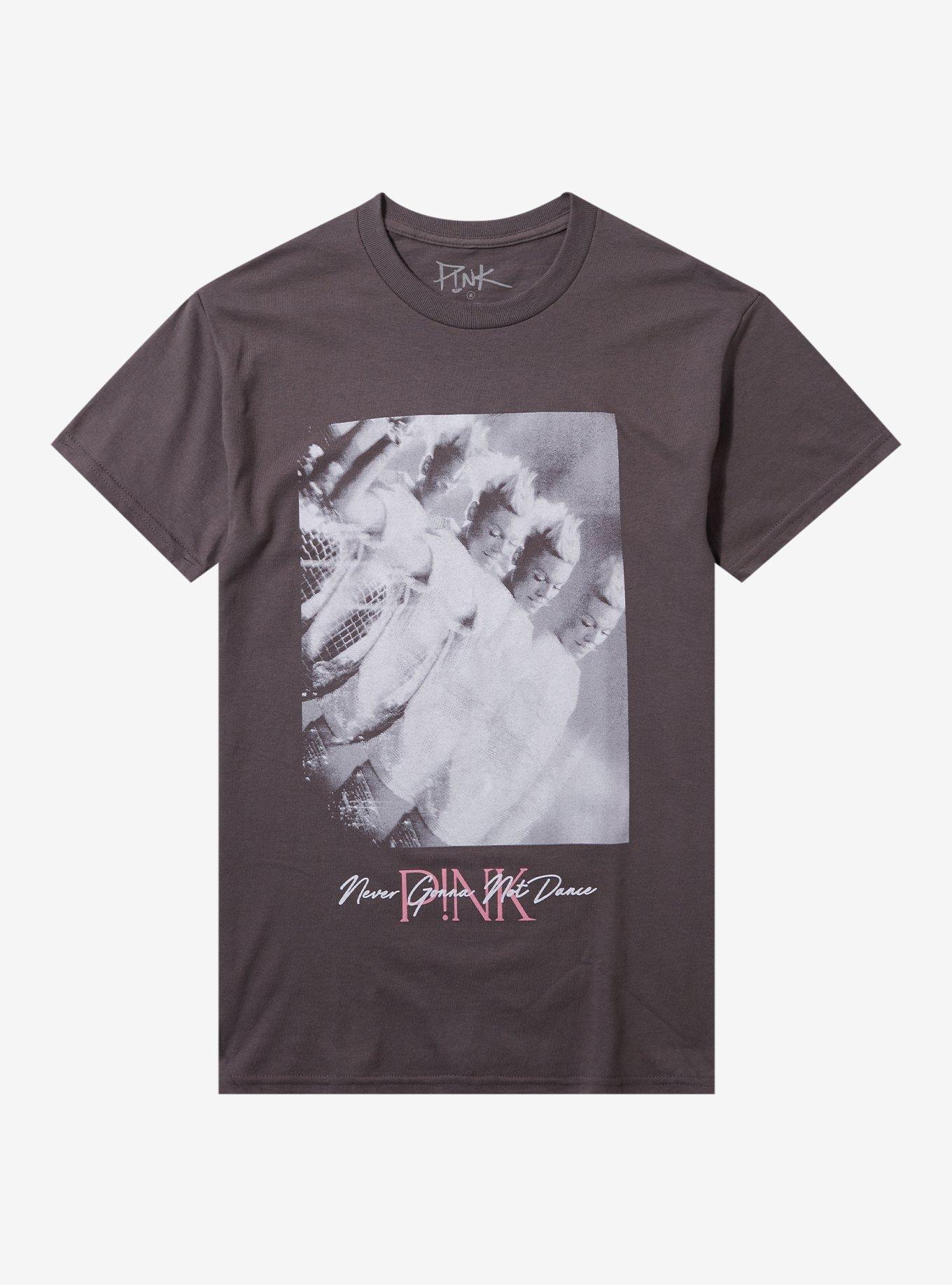 Pink Never Gonna Not Dance Boyfriend Fit Girls T-Shirt | Trending Graphic Tee For Fans