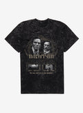 Nosferatu He Has Cast You In His Shadow Mineral Wash T-Shirt | Trending Graphic Tee For Fans