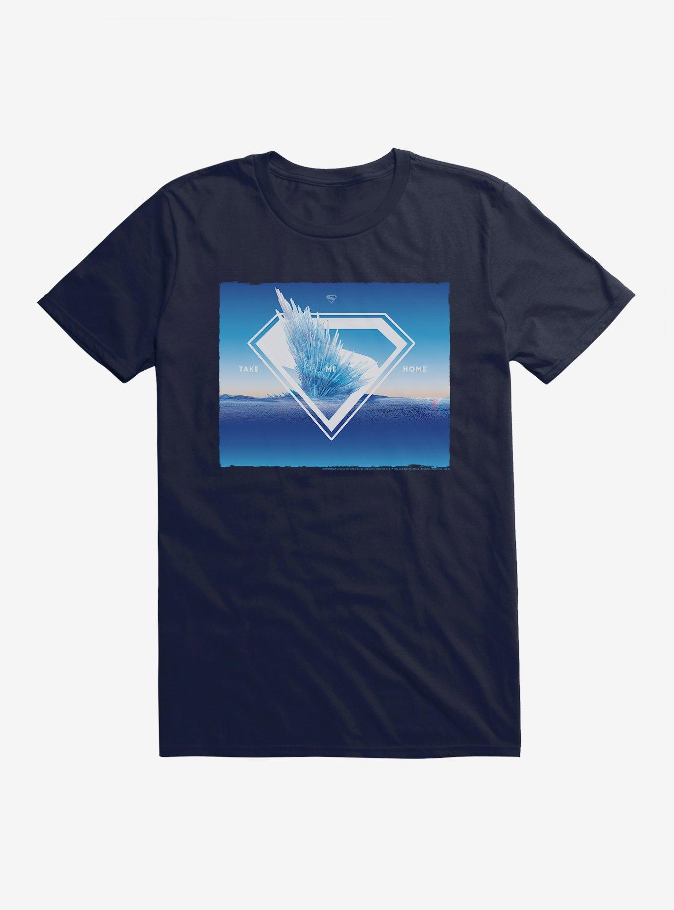 DC Superman Arctic Fortress Of Solitude T-Shirt | Trending Graphic Tee For Fans