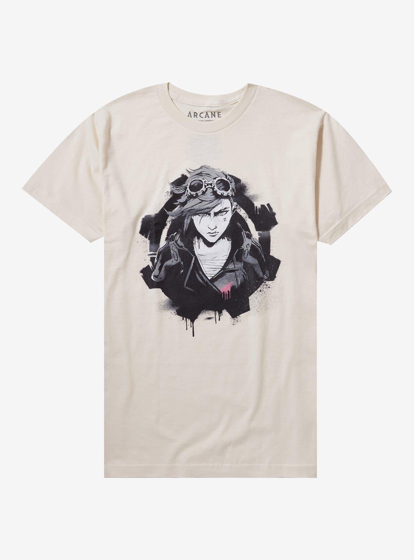 Arcane Vi Gear Portrait T-Shirt | Trending Graphic Tee For Fans