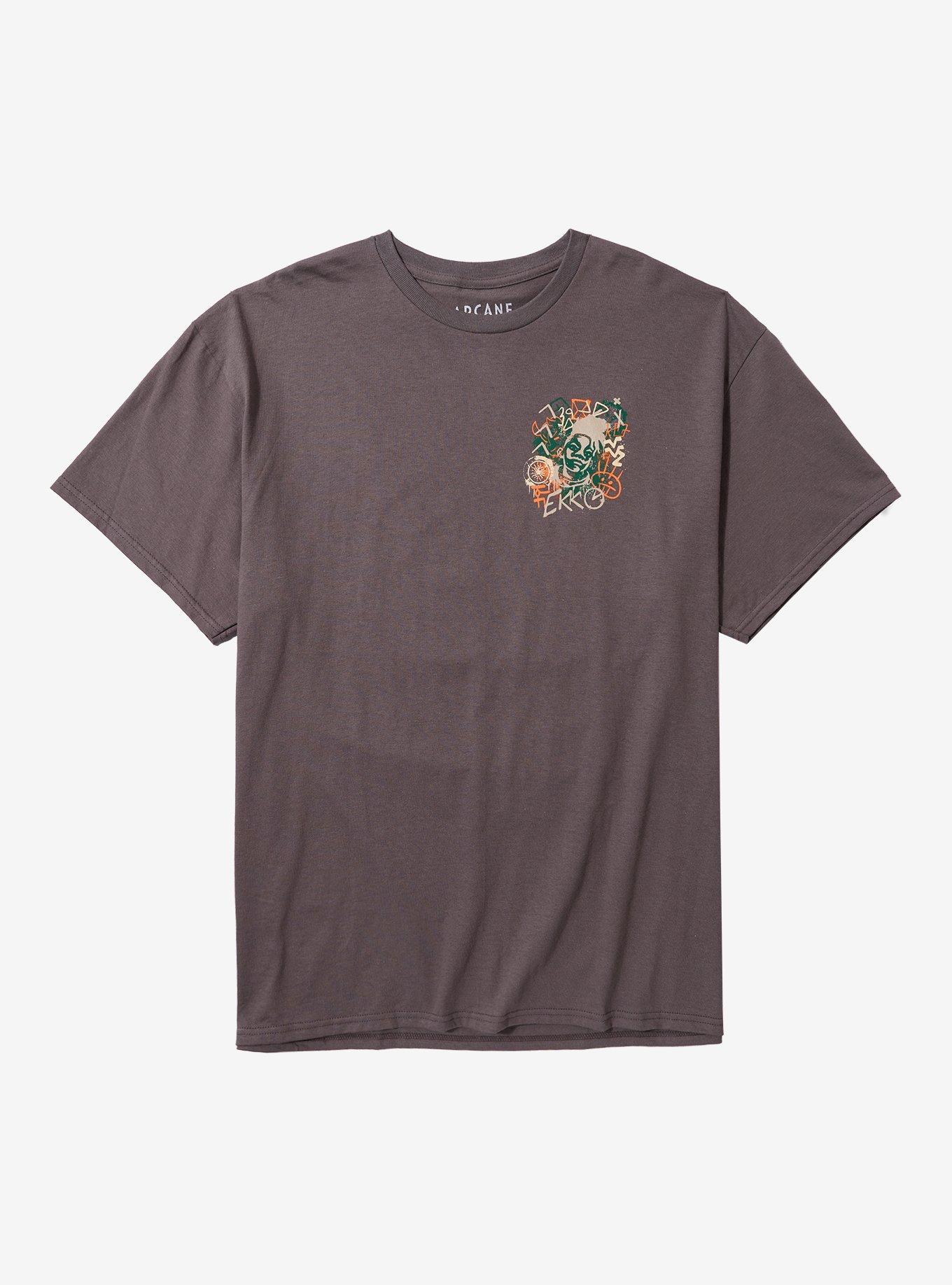 Arcane Ekko Double-Sided T-Shirt | Trending Graphic Tee For Fans
