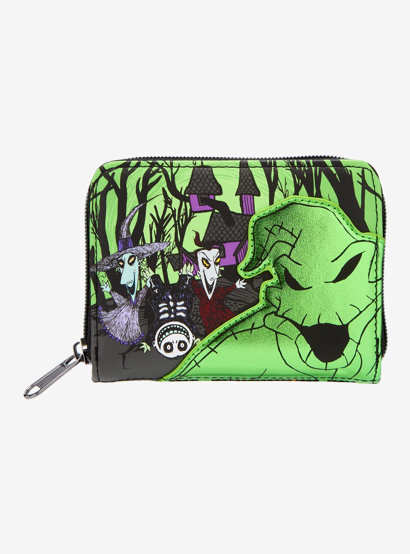 Loungefly The Nightmare Before Christmas Oogie Boogie Metallic Mini Zipper Wallet | Limited Edition Fan Favorite