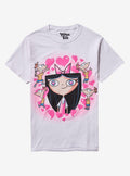 Phineas And Ferb Isabella Heart Eyes Girls T-Shirt | Trending Graphic Tee For Fans