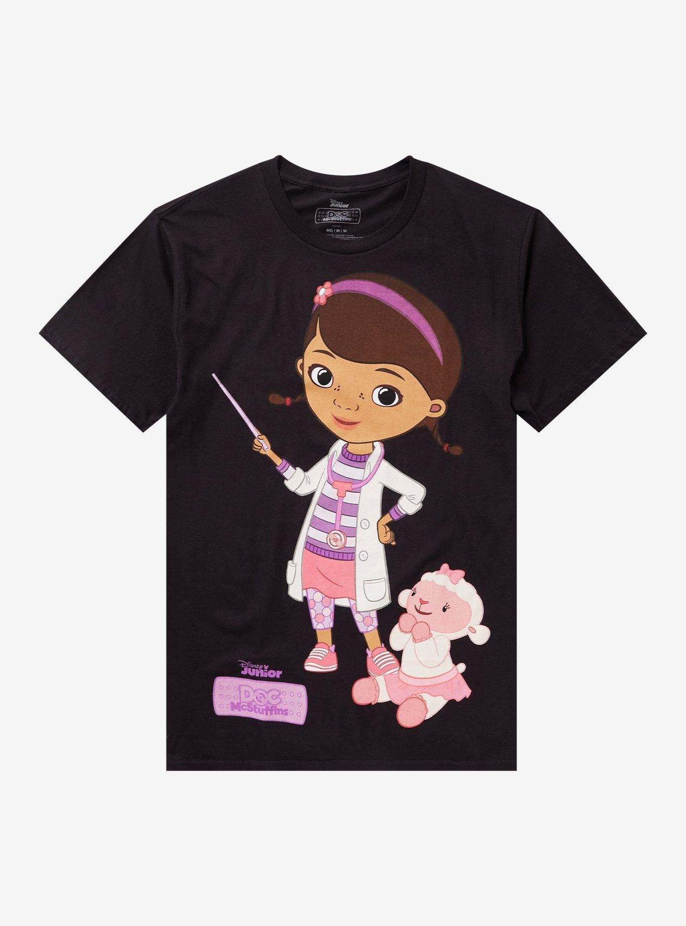 Doc McStuffins Dottie & Lambie Girls T-Shirt | Trending Graphic Tee For Fans
