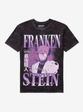 Soul Eater Franken Stein Dark Wash T-Shirt | Trending Graphic Tee For Fans