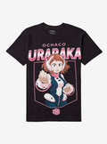 My Hero Academia Ochaco Uraraka Profile T-Shirt | Trending Graphic Tee For Fans