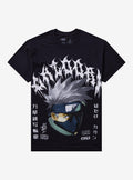 CVLA X Naruto Shippuden Kakashi Metal T-Shirt | Trending Graphic Tee For Fans