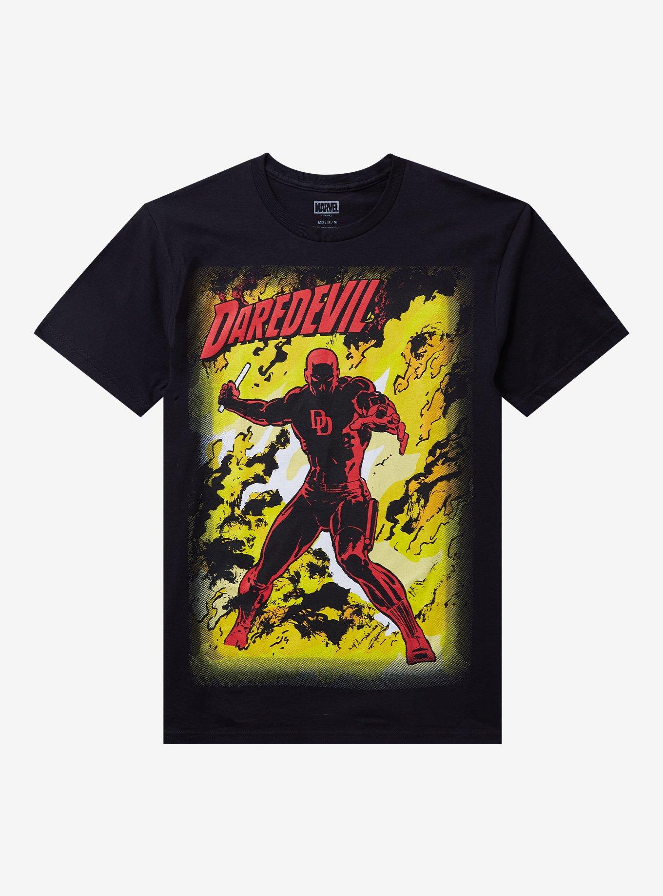 Marvel Daredevil Comic Jumbo Print T-Shirt | Trending Graphic Tee For Fans