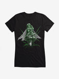 Fairies By Trick Green Mushroom Fairy Girls T-Shirt | Trending Graphic Tee For Fans