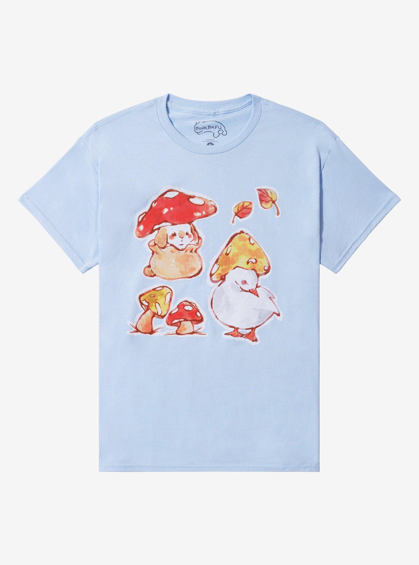 Mushroom Critter By PinkPafu T-Shirt | Trending Graphic Tee For Fans