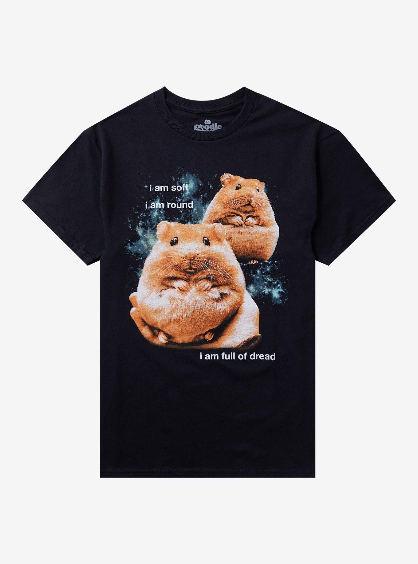 Soft Round Dread Hamster By Goodie Two Sleeves T-Shirt | Trending Graphic Tee For Fans