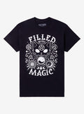 Cat Filled With Magic By Snouleaf T-Shirt | Trending Graphic Tee For Fans