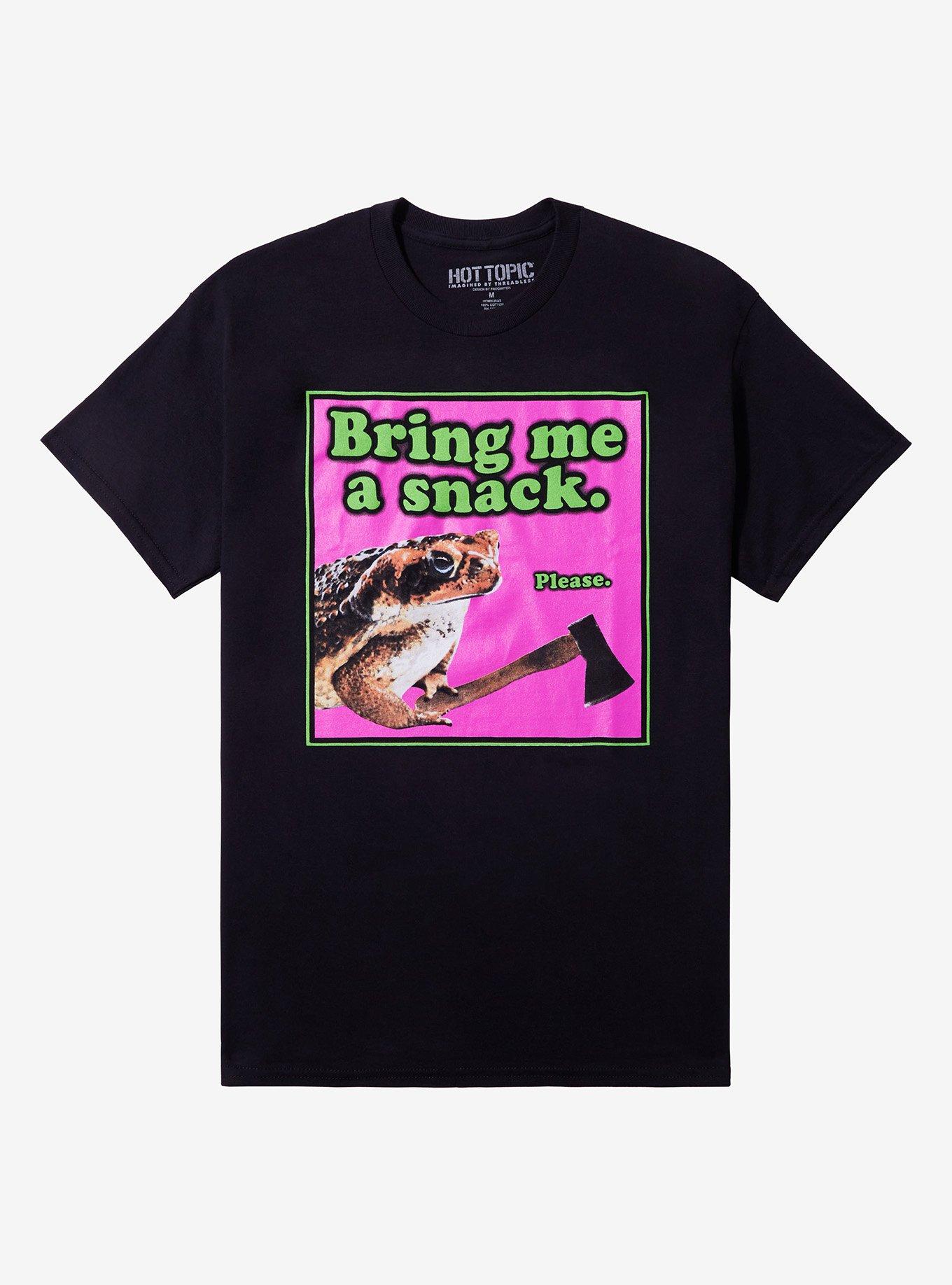 Bring A Snack By Frogwitch T-Shirt | Trending Graphic Tee For Fans