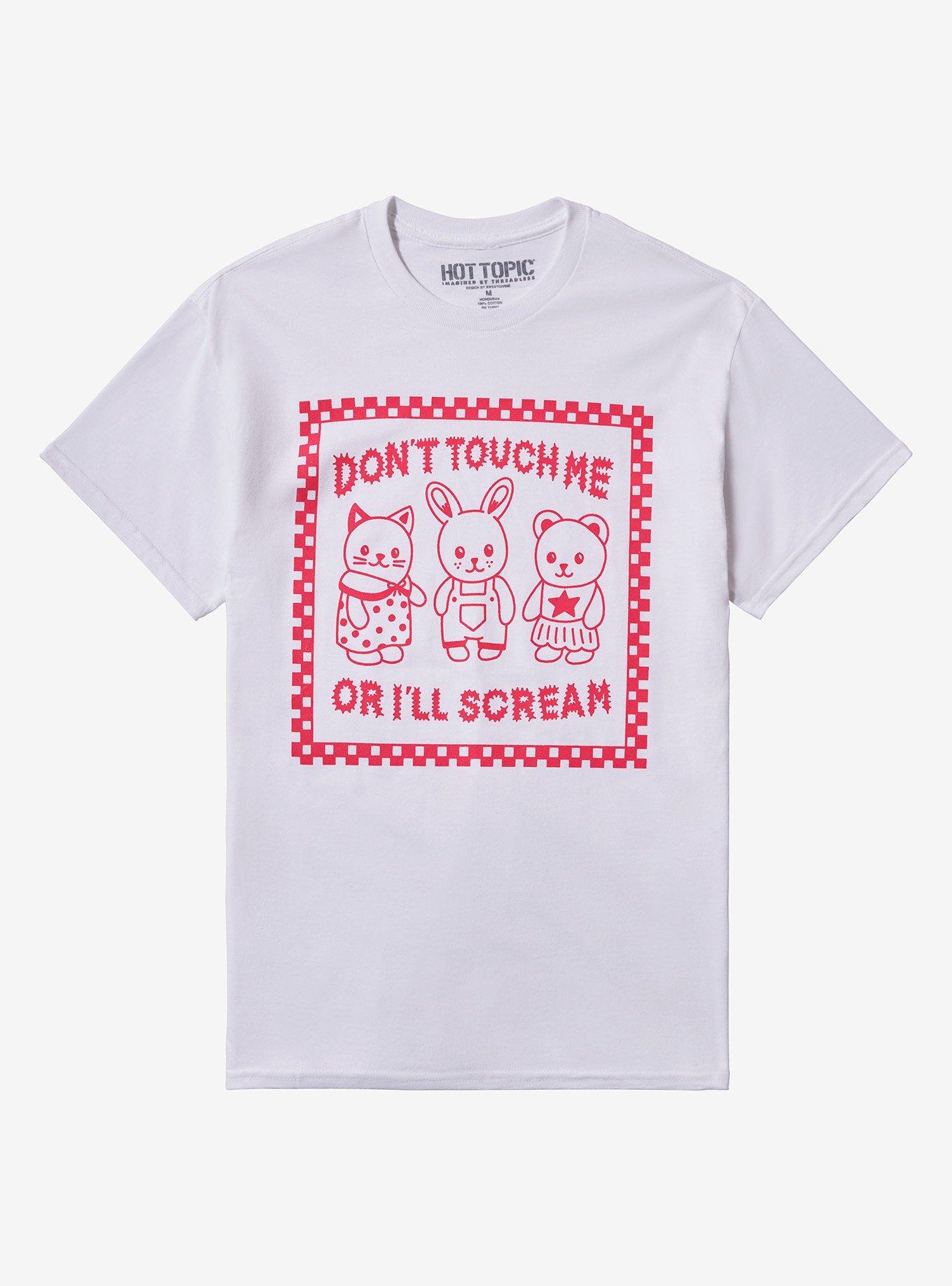 Don't Touch Me Critters By Sweetdivine T-Shirt | Trending Graphic Tee For Fans