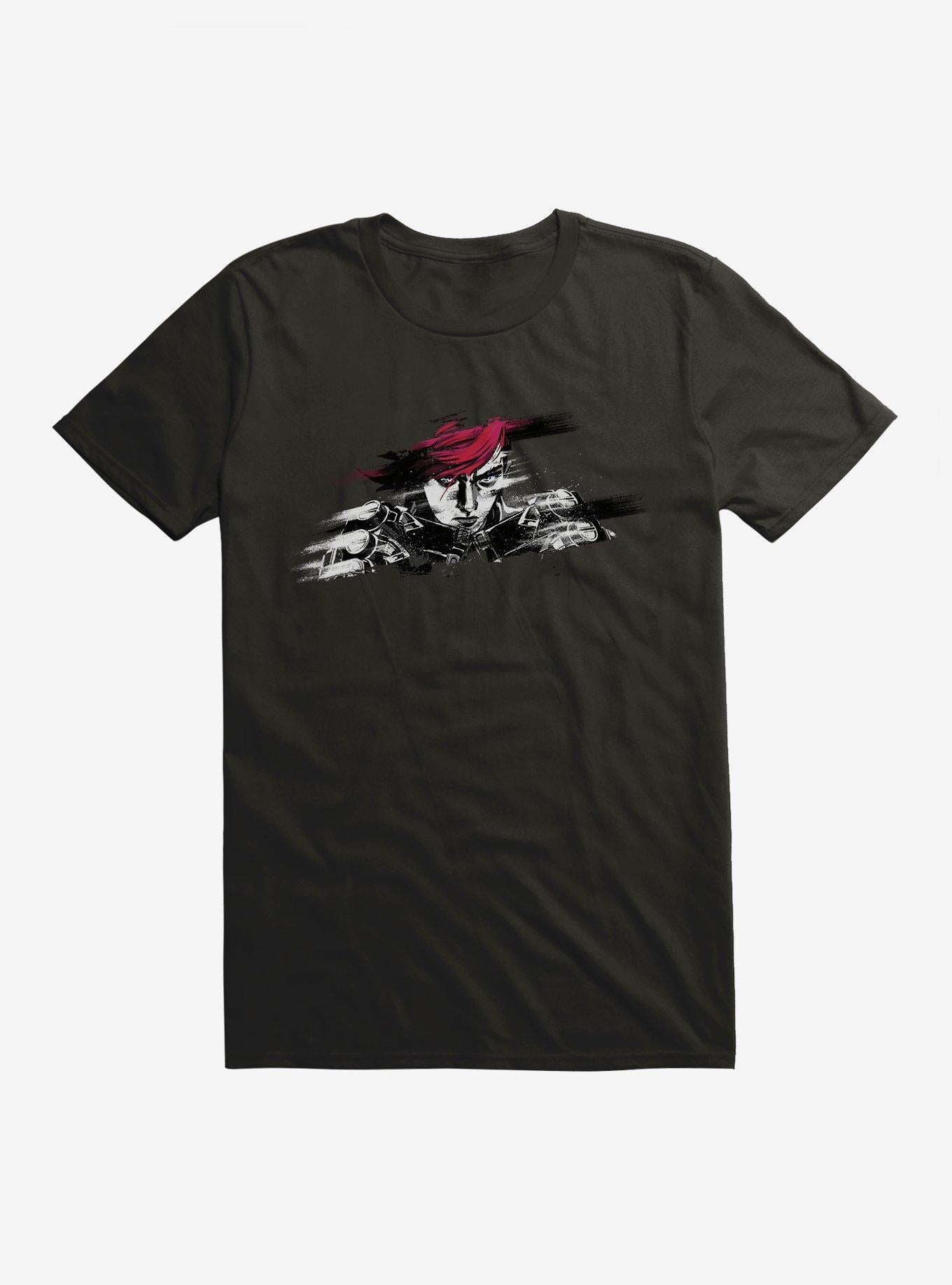 Arcane Up Close Vi T-Shirt | Trending Graphic Tee For Fans