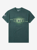 Tool Green Spiral Pigment-Dyed Girls T-Shirt | Trending Graphic Tee For Fans